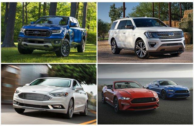 types of ford vehicles
