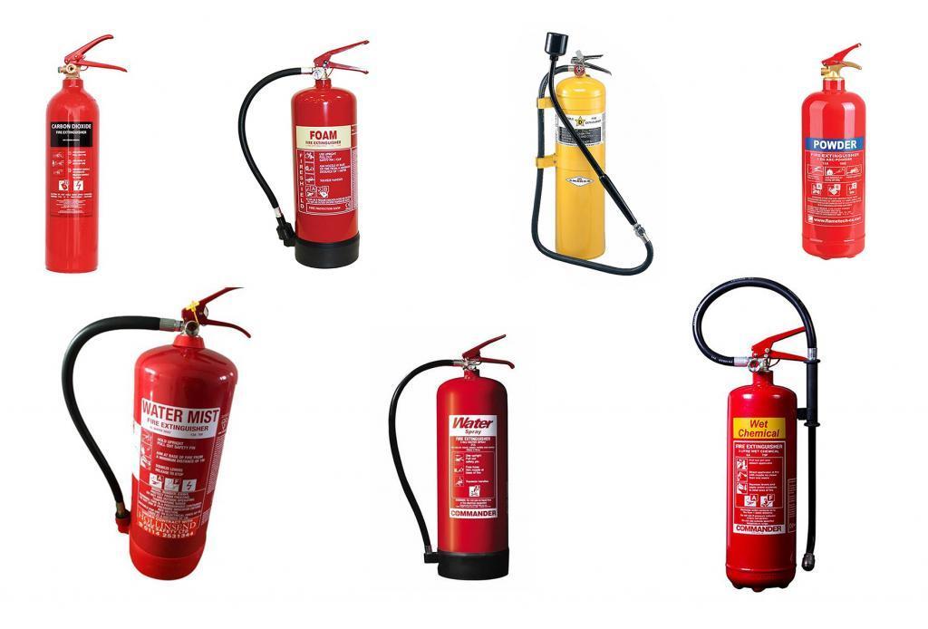 Fire Extinguisher Types And When To Use Them Updated 04/2024