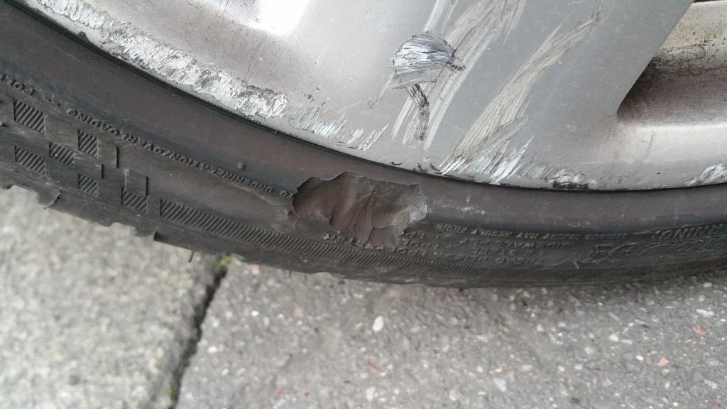Chunk Of Tire Sidewall Missing Updated 05/2024