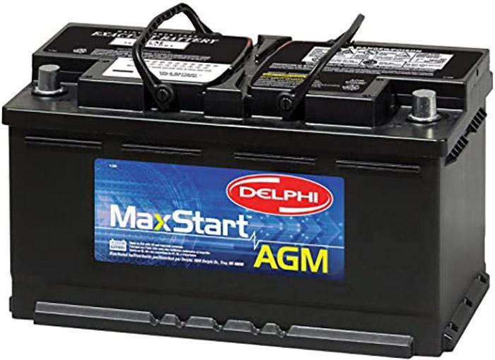 Delphi BU9049 MaxStart AGM Premium Automotive Battery, Group Size 49