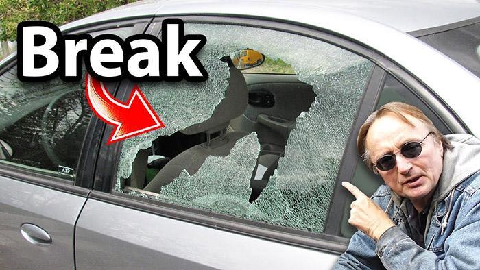 How To Break A Car Window With A Hammer-1