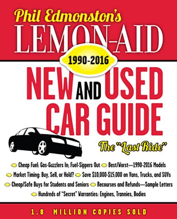 Lemon-Aid New And Used Cars And Trucks 1990-2016