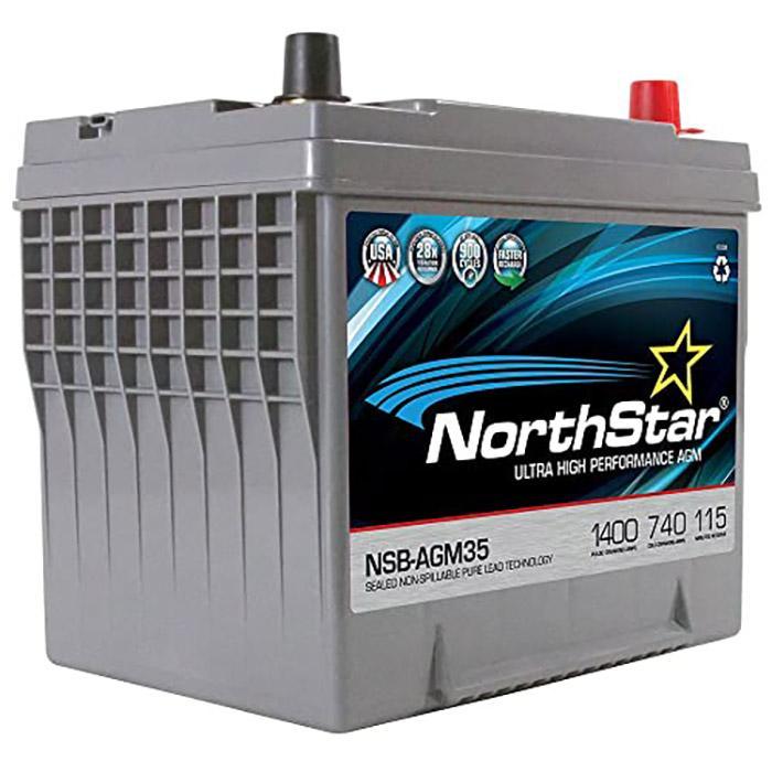 NORTHSTAR Pure Lead Automotive Group 35 Battery NSB-AGM35