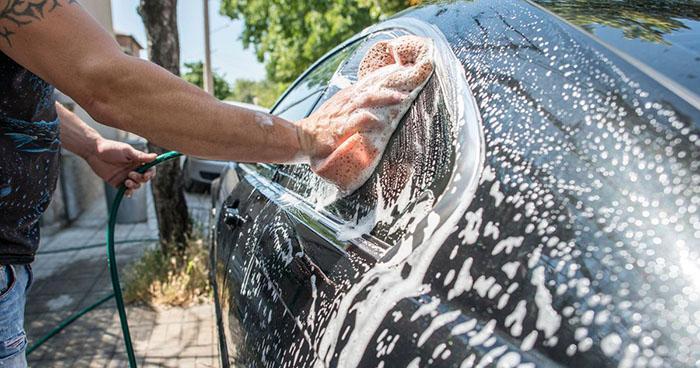 Wash and Dry Your car after it rains