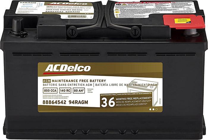 Acdelco Battery Date Codes And Warranty-1
