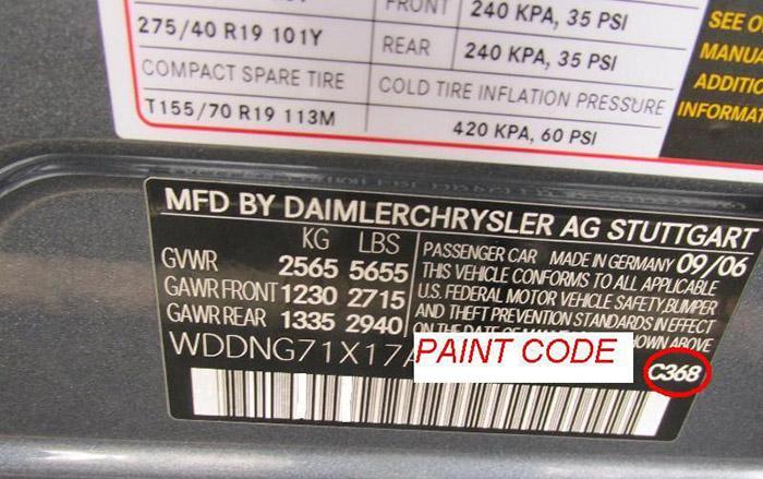 How To Find Car Paint Code By Vin - How To Tell Paint Color From Vin Number