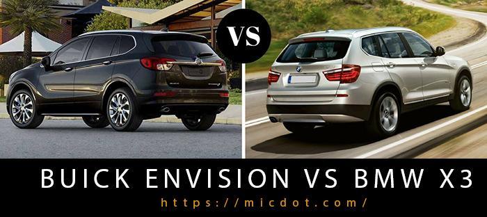 Comparisons Buick Envision Vs BMW X3 Updated 04/2024