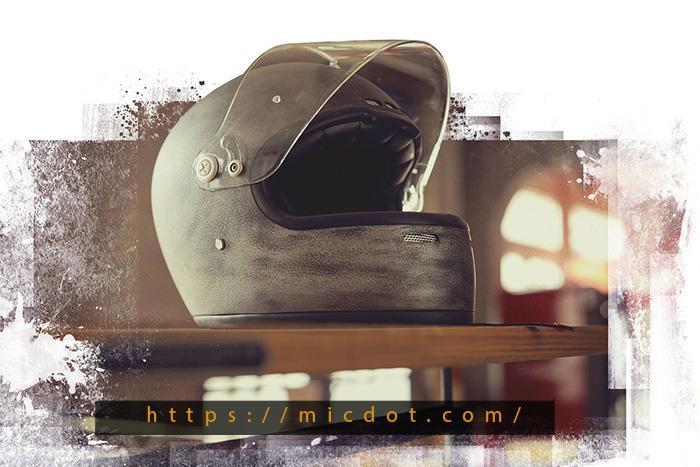 Classic Leather - Denim Helmet