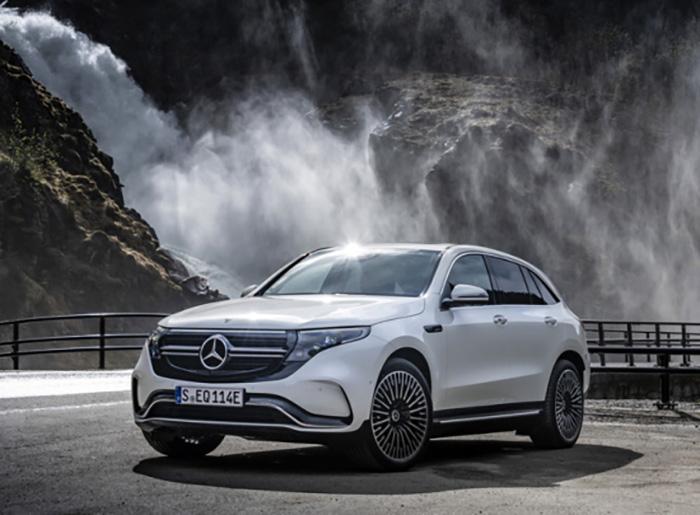Mercedes Electric EQC Launch 2019.