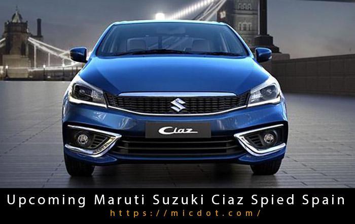Upcoming Maruti Suzuki Ciaz Spied Spain-2