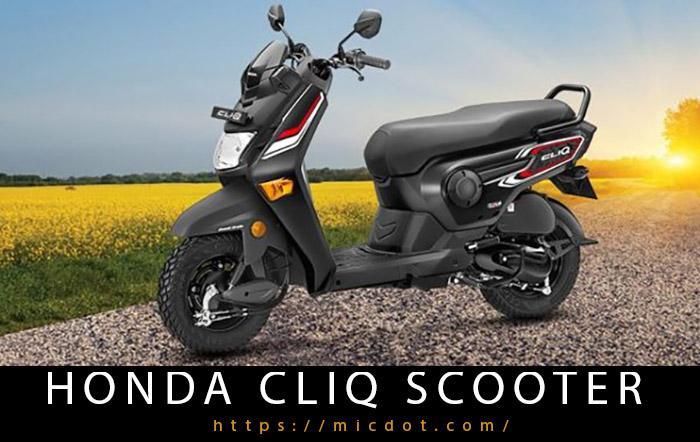 Honda Cliq Scooter Launched Price Utilitarian Scooter Updated 04/2024
