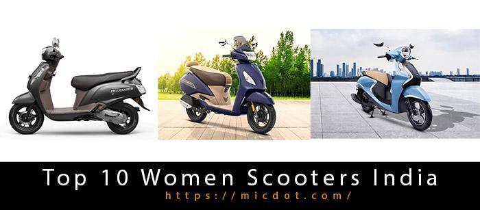 women scooters india