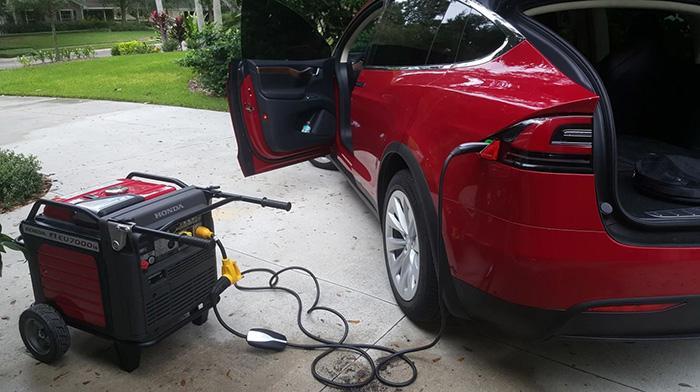 Can You Charge A Tesla With A Generator