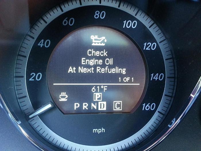 Check Engine Oil At Next Refueling Meaning