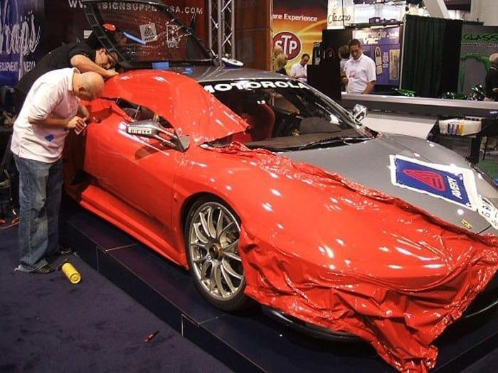 Does Wrapping A Car Damage The Paint