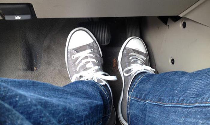 Is Driving With Two Feet Illegal In California-2