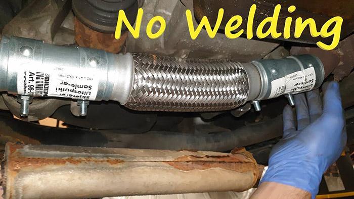 Replacing Catalytic Converter With Flex Pipe