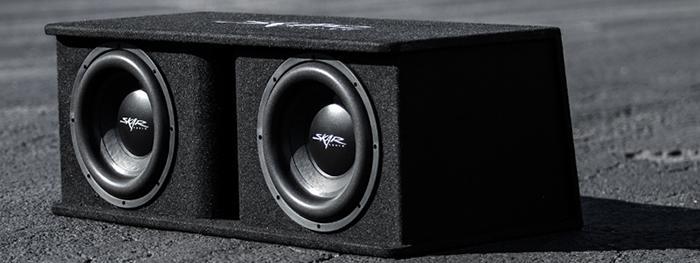 Skar Audio Dual 12″ 2400W Loaded SDR Series Vented Subwoofer Enclosure SDR-2X12D4