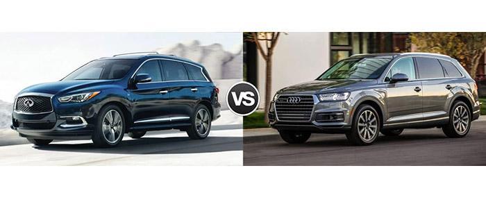 Comparing Audi Vs Infiniti