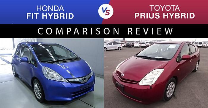 Honda Fit Versus Toyota Prius-2