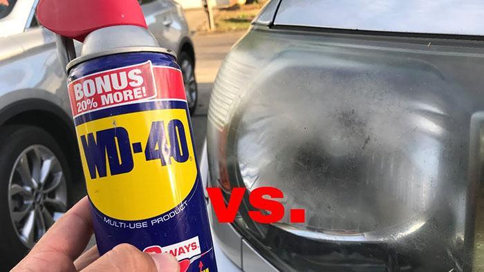 How To Clean Headlights With Wd40