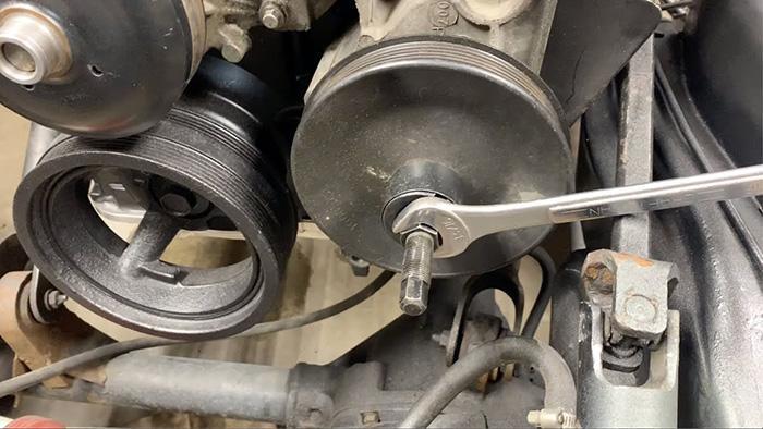 Remove Power Steering Pump Pulley Without Puller