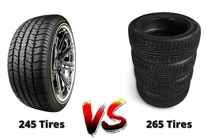 The Difference Between 245 vs 265 Tires..